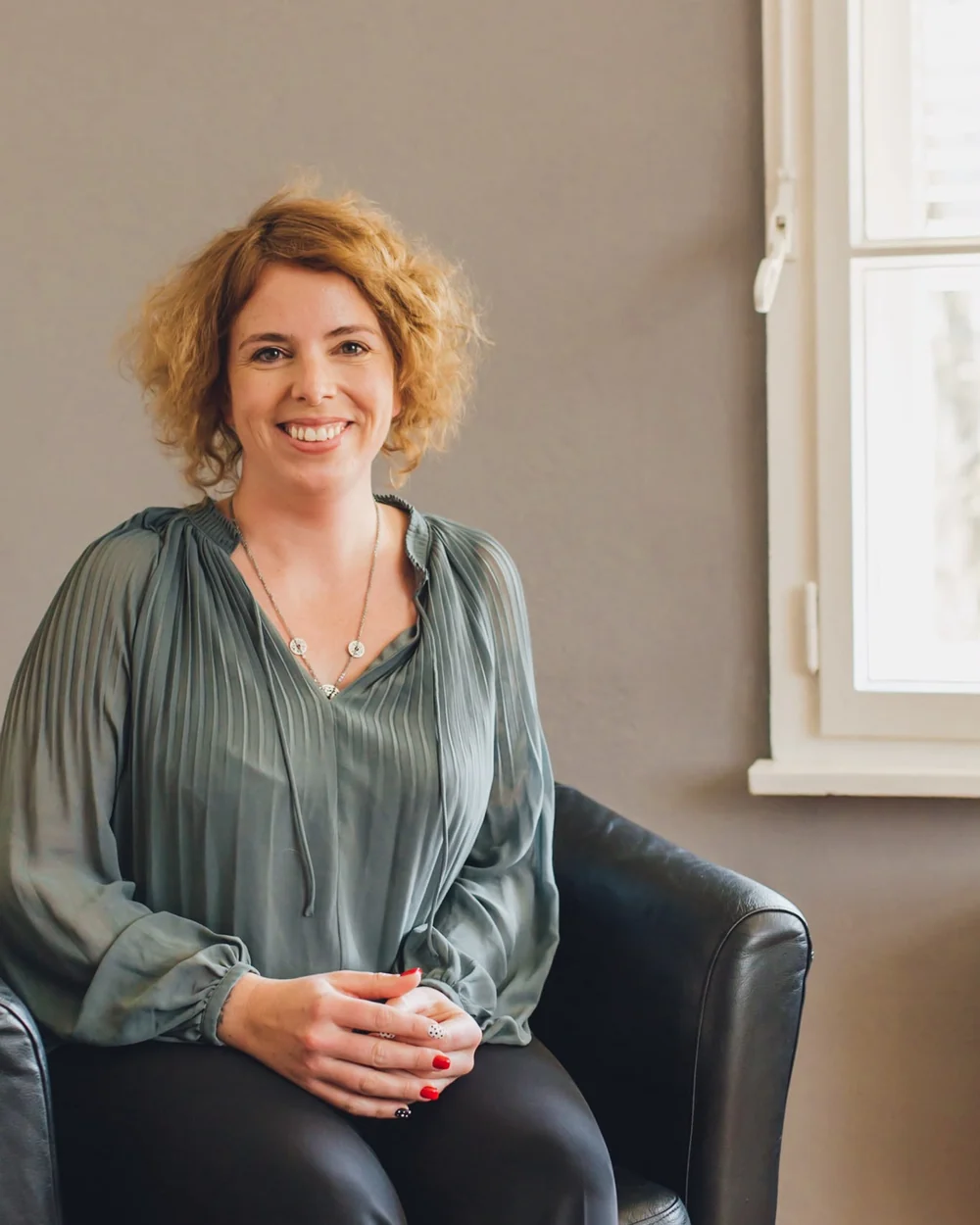 Stefanie Gründler im Gespräch